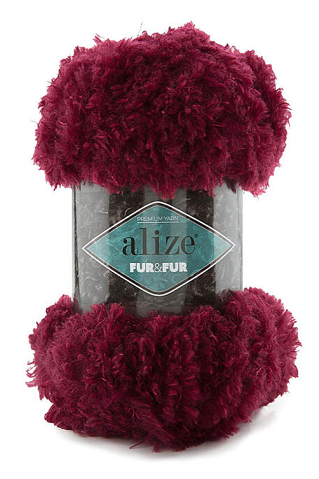 ALİZE FUR FUR 107 Bordo - 1