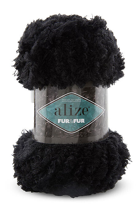 ALİZE FUR FUR 60 Siyah - 1