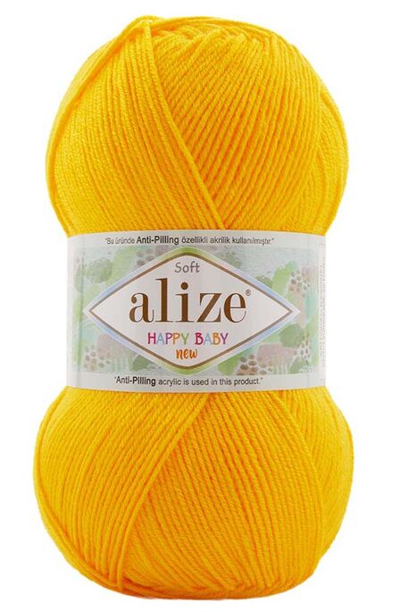 ALİZE - ALİZE HAPPY BABY NEW 216 Koyu Sarı