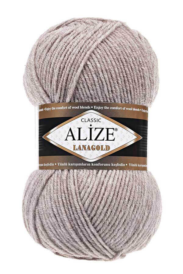 Alize Lanagold 207 Açık Kahve Melanj