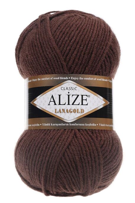 ALİZE - ALİZE LANAGOLD 994 Kızıl Kahve