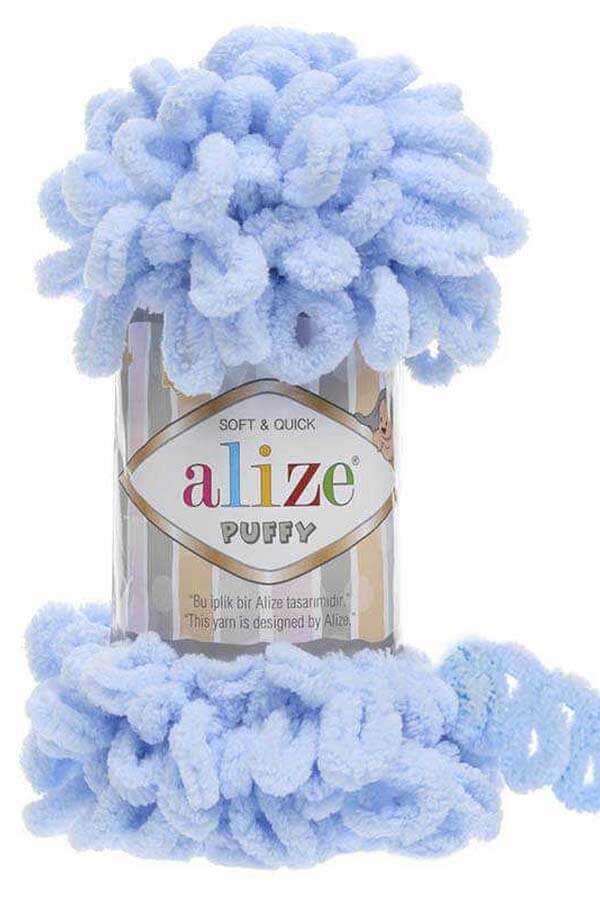 Alize Puffy 183 Açık Mavi