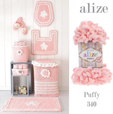 ALİZE PUFFY 340 Pudra - 2