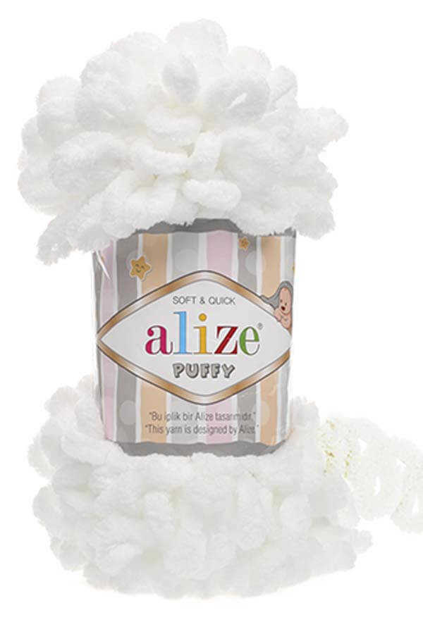 Alize Puffy 55 Beyaz