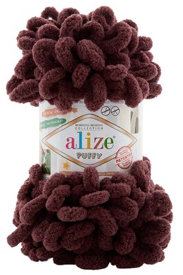ALİZE - ALİZE PUFFY 993 Kızıl Kahve