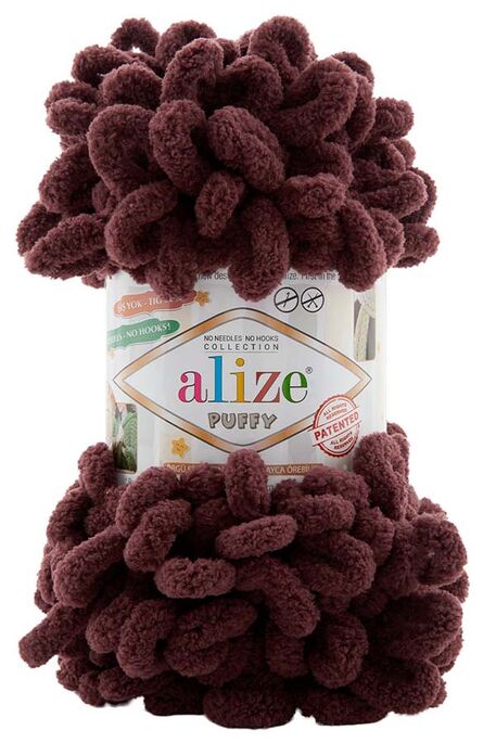 ALİZE - ALİZE PUFFY 993 Kızıl Kahve