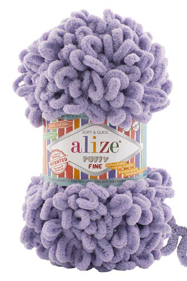 ALİZE PUFFY FINE 166 Lila ALİZE PUFFY FINE 166 Lila