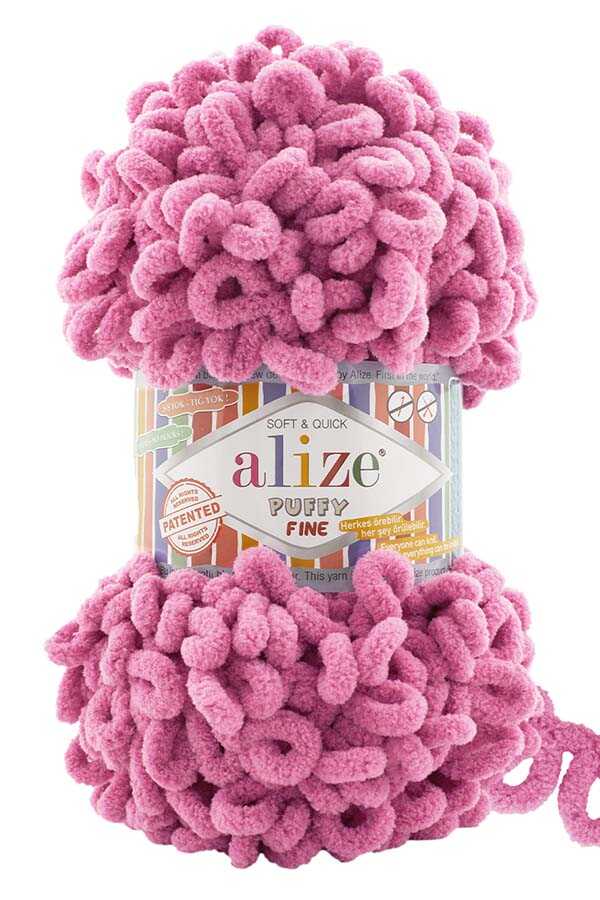 ALİZE PUFFY FINE 178 Gül Pembe ALİZE PUFFY FINE 178 Gül Pembe