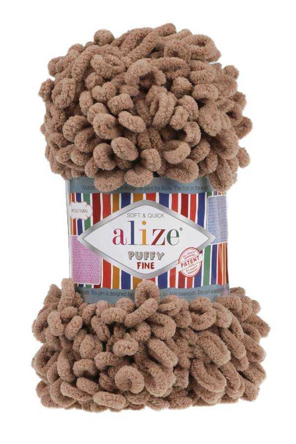 Alize Puffy Fıne 329 Sütlü Kahve