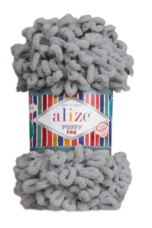 Alize Puffy Fıne 343 Kömür Grisi