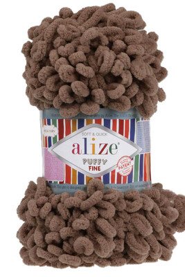 ALİZE - ALİZE PUFFY FINE 466 Kahve