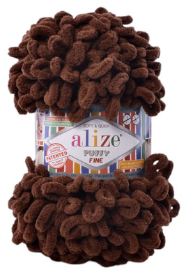 ALİZE - ALİZE PUFFY FINE 493 Kahve