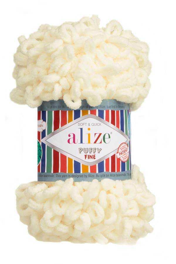 Alize Puffy Fıne 62 Açık Krem