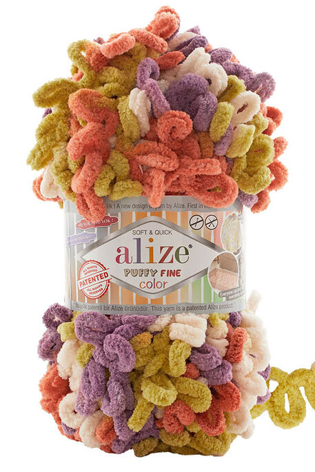 ALİZE - ALİZE PUFFY FINE COLOR 6519
