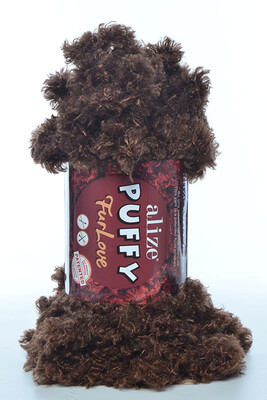 ALİZE - ALİZE PUFFY FURLOVE 493 Kahverengi