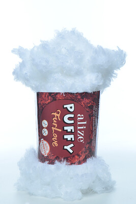 ALİZE - ALİZE PUFFY FURLOVE 55 Beyaz