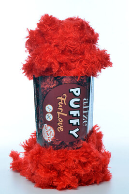 ALİZE - ALİZE PUFFY FURLOVE 56 Kırmızı