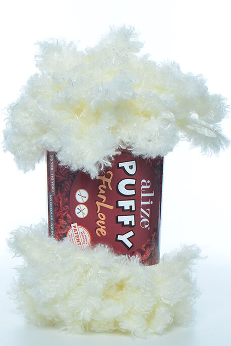 ALİZE - ALİZE PUFFY FURLOVE 62 Krem