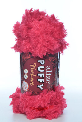 ALİZE - ALİZE PUFFY FURLOVE 798 Fuşya