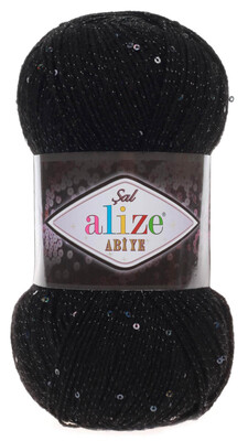 ALİZE - ALİZE ŞAL ABİYE 60 Siyah