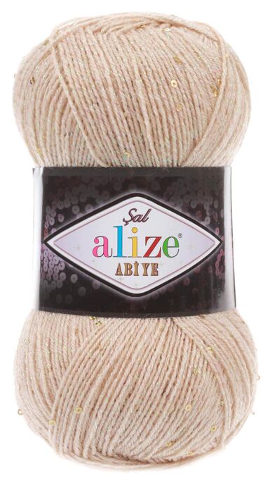 Alize Yarn - ALİZE ŞAL ABİYE 67 Mum Işığı