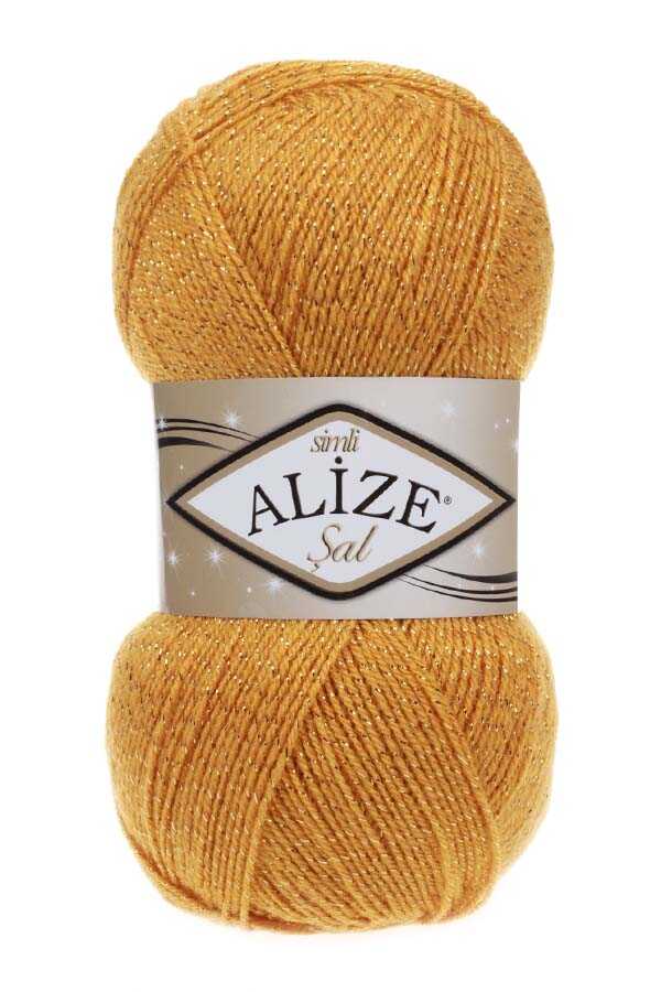 Alize Şal Sim 02 Hardal