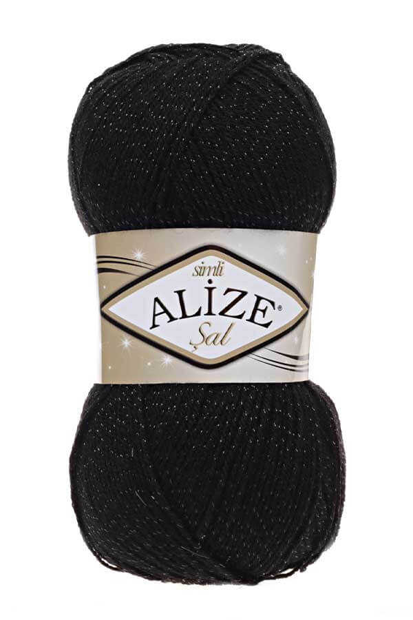 Alize Şal Sim 60 Siyah