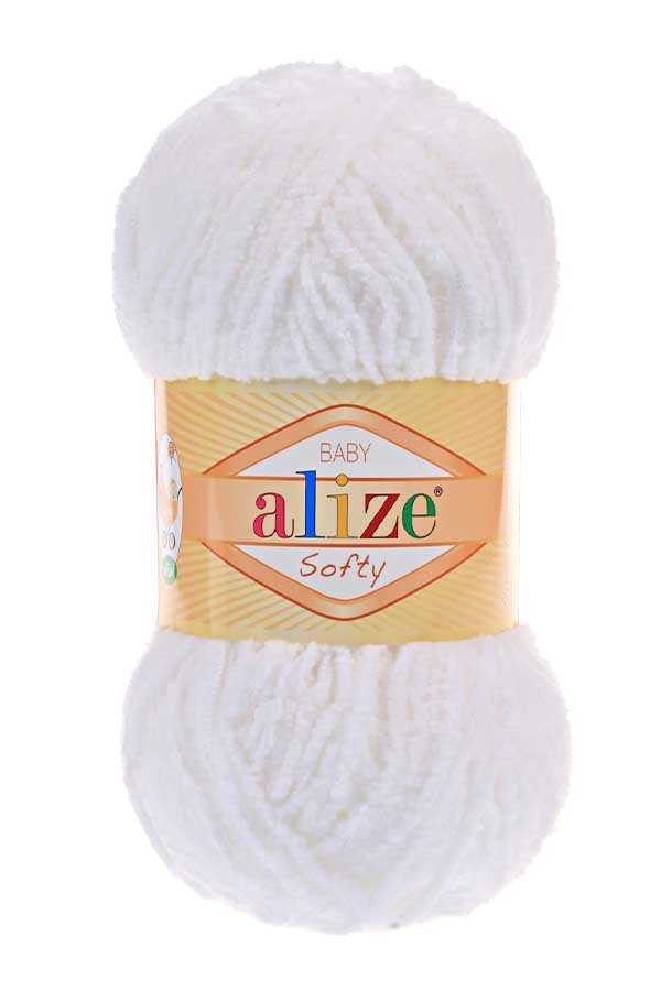Alize Softy 55 Beyaz