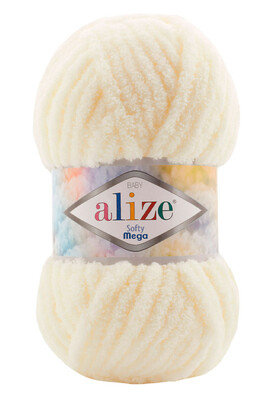 ALİZE - ALİZE SOFTY MEGA 01 Krem