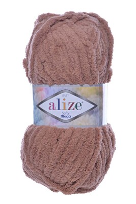 ALİZE SOFTY MEGA 261 Kızıl Kahve