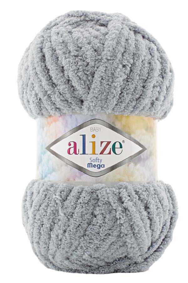 Alize Softy Mega 428 Gri