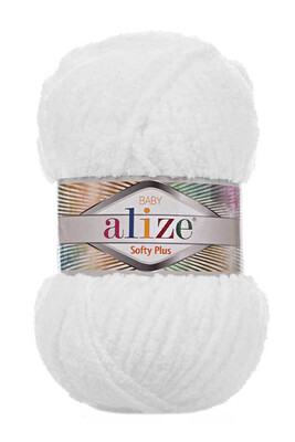 ALİZE SOFTY PLUS 55 Beyaz