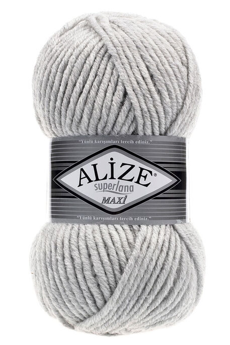 ALİZE SUPERLANA MAXİ 208 Açık Gri Melanj - 1