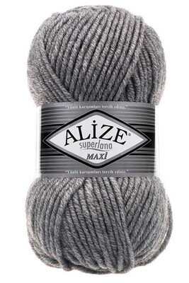 ALİZE SUPERLANA MAXİ 21 Gri Melanj