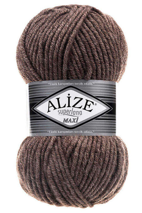 ALİZE SUPERLANA MAXİ 240 Sütlü Kahve Melanj - 1