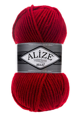 ALİZE SUPERLANA MAXİ 56 Kırmızı