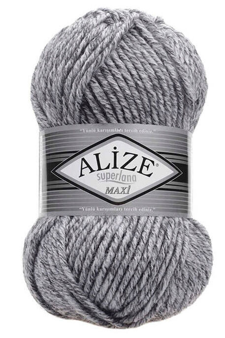 ALİZE SUPERLANA MAXİ 801 Jaspe Gri - 1