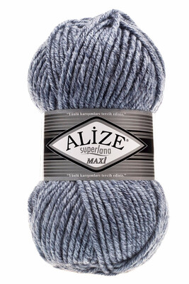 ALİZE SUPERLANA MAXİ 806 Jaspe Mavi