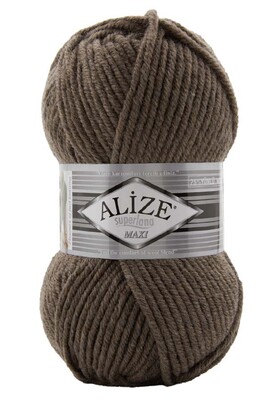 ALİZE - ALİZE SUPERLANA MAXİ 884 Kahve
