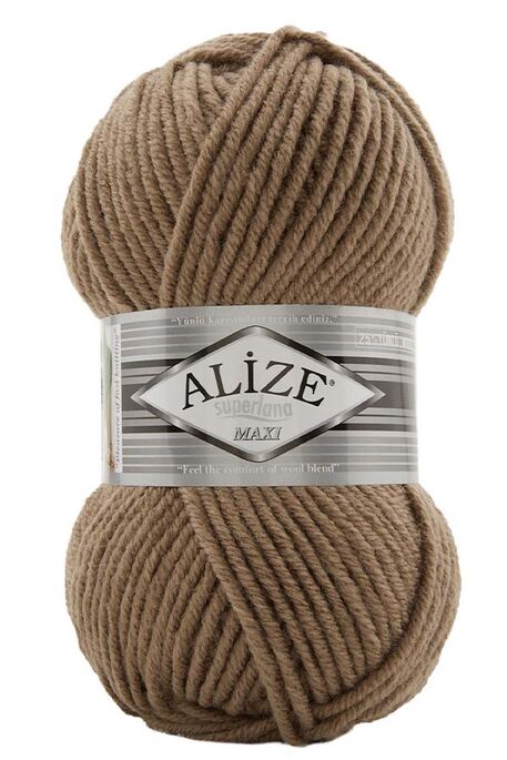 ALİZE - ALİZE SUPERLANA MAXİ 991 Kakao