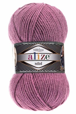 ALİZE - ALİZE SUPERLANA MİDİ 28 Gül Kurusu