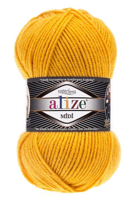 ALİZE - ALİZE SUPERLANA MİDİ 488 Safran