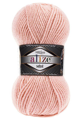 ALİZE - ALİZE SUPERLANA MİDİ 523 Kristal Pink