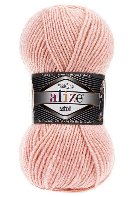 ALİZE - ALİZE SUPERLANA MİDİ 523 Kristal Pink