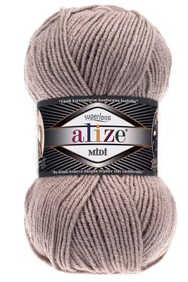 ALİZE - ALİZE SUPERLANA MİDİ 541 Vizon