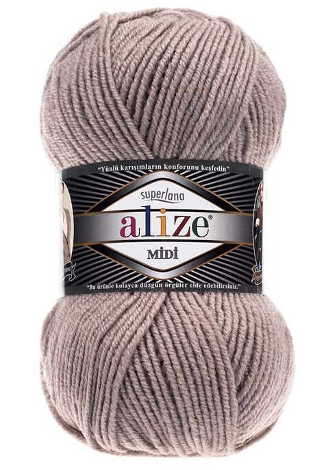 ALİZE - ALİZE SUPERLANA MİDİ 541 Vizon