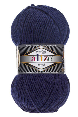 ALİZE - ALİZE SUPERLANA MİDİ 58 Lacivert