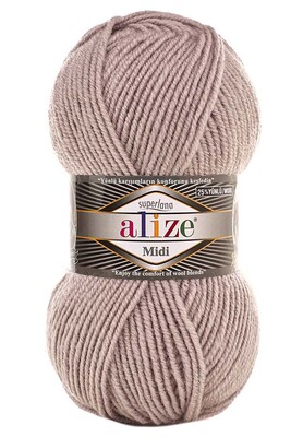 ALİZE - ALİZE SUPERLANA MİDİ 652 Duman