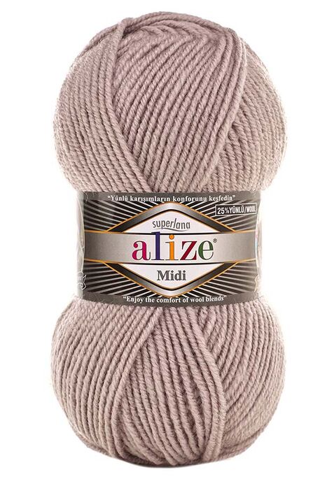 ALİZE - ALİZE SUPERLANA MİDİ 652 Duman