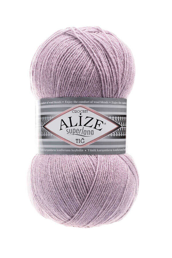 Alize Superlana Tığ 505 Küllü Lila